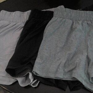 3 Pair Buttercore Sport Shorts / small